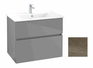 VILLEROY & BOCH VERITY LINE skrinka pod umývadlo 75,5x48,2x61,8 cm, 2 zásuvky, Oak Nebraska