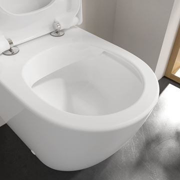 VILLEROY & BOCH SUBWAY 2.0 stacionárne WC, DirectFlush splachovanie, zadný odpad, alpská biela 5602R001 Obrázek - fotka