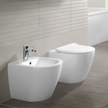 VILLEROY & BOCH SUBWAY 2.0 stacionárne WC, DirectFlush splachovanie, zadný odpad, alpská biela 5602R001 Obrázek - fotka
