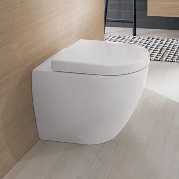 VILLEROY & BOCH SUBWAY 2.0 stacionárne WC, DirectFlush splachovanie, zadný odpad, alpská biela 5602R001 Obrázek - fotka