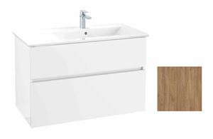 VILLEROY & BOCH VERITY LINE skrinka pod umývadlo 95,5x48,2x61,8 cm, 2 zásuvky, Oak Kansas