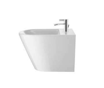 DURAVIT D-NEO bidetová stojanková batéria, s odtokovou súpravou, chróm DE2400001010 Obrázek - fotka