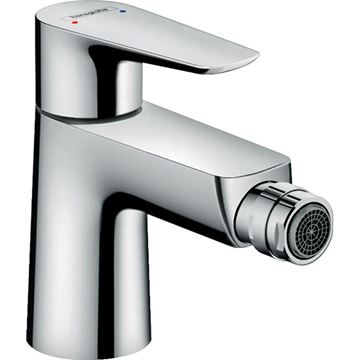 HANSGROHE TALIS E bidetová stojanková batéria, s odtokovou súpravou, EcoSmart, chróm