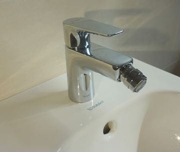 HANSGROHE TALIS E bidetová stojanková batéria, s odtokovou súpravou, EcoSmart, chróm 71720000 Obrázek - fotka