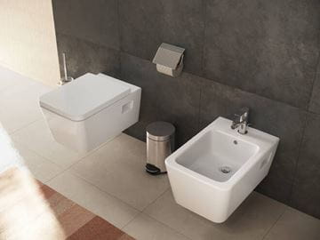 HANSGROHE REBRIS E bidetová stojanková batéria, s odtokovou súpravou, EcoSmart, chróm 72213000 Obrázek - fotka