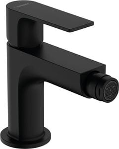 HANSGROHE REBRIS S bidetová stojanková batéria, s odtokovou súpravou, EcoSmart, matná čierna