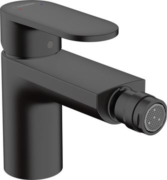 HANSGROHE VERNIS BLEND bidetová stojanková batéria, s odtokovou súpravou, matná čierna