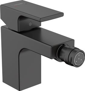 HANSGROHE VERNIS SHAPE bidetová stojanková batéria, s odtokovou súpravou, matná čierna