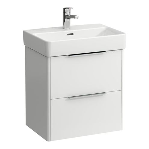 LAUFEN BASE skrinka pod umývadlo 52x35, 8x51, 5 cm, 2 zásuvky, lesklá biela H4021521102611 Obrázek - Hlavní obrázek
