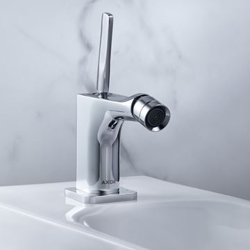 AXOR CITTERIO E bidetová stojanková batéria, s odtokovou súpravou, chróm 36120000 Obrázek - fotka
