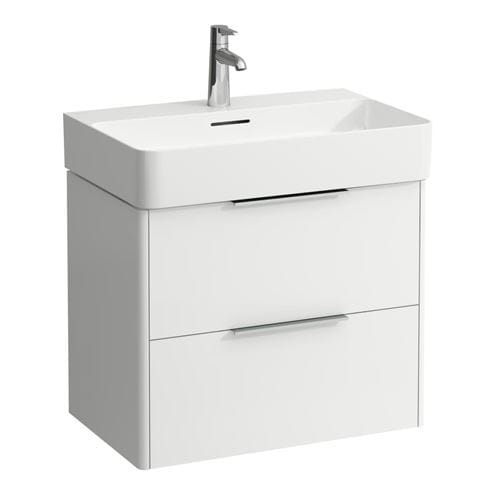 LAUFEN BASE skrinka pod umývadlo 63,5x39,1x51,5 cm, 2 zásuvky, matná biela H4023121102601 Obrázek - Hlavní obrázek