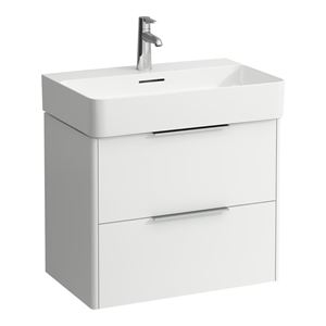 LAUFEN BASE skrinka pod umývadlo 63,5x39,1x51,5 cm, 2 zásuvky, matná biela