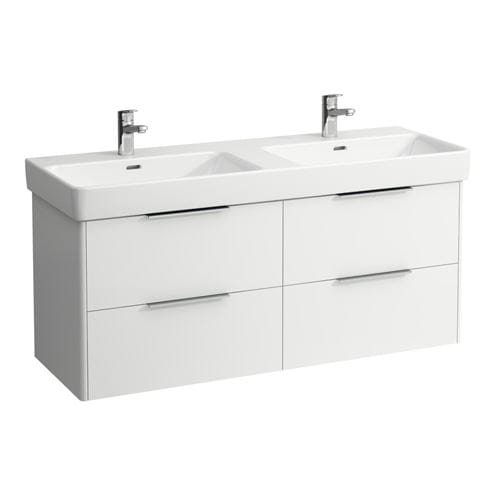 LAUFEN BASE skrinka pod dvojumývadlo 125,8x43,8x51,5 cm, 4 zásuvky, lesklá biela H4025141102611 Obrázek - Hlavní obrázek