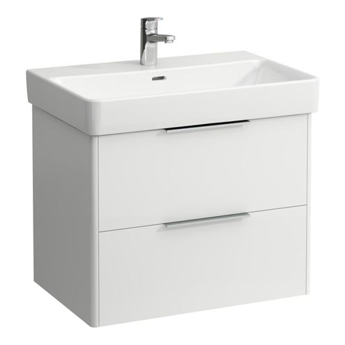LAUFEN BASE skrinka pod umývadlo 66,5x43,8x53,1 cm, 2 zásuvky, lesklá biela H4023321102611 Obrázek - Hlavní obrázek