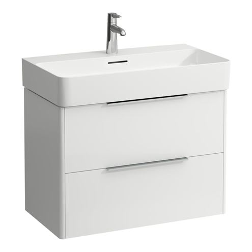 LAUFEN BASE skrinka pod umývadlo 73,3x39,1x51,5 cm, 2 zásuvky, lesklá biela H4023521102611 Obrázek - Hlavní obrázek
