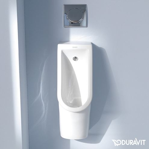 DURAVIT STARCK 3 pisoár, zadný prívod vody, Rimless splachovanie 0827250000 Obrázek - fotka