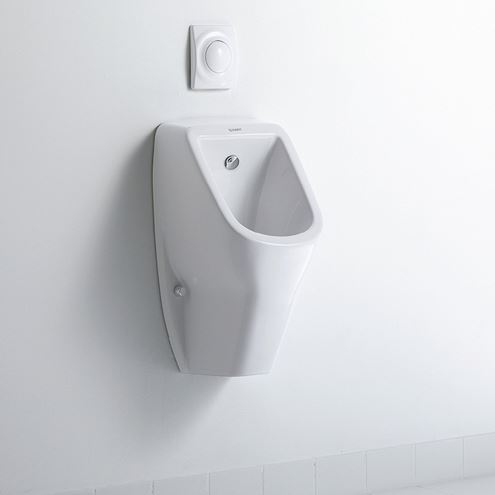 DURAVIT D-CODE pisoár, zadný prívod vody, Rimless splachovanie 0829300000 Obrázek - fotka