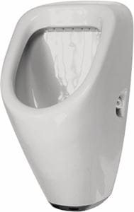 DURAVIT UTRONIC pisoár s automatickým splachovačom, napájanie zo siete, zadný prívod vody