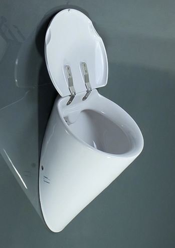 DURAVIT STARCK 1 pisoár, zadný prívod vody 0835320000 Obrázek - fotka