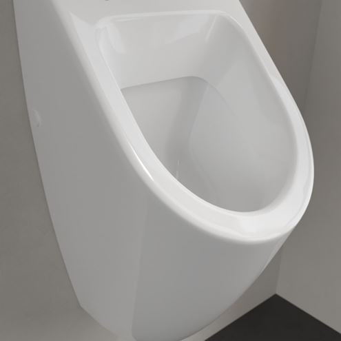 VILLEROY & BOCH SUBWAY pisoár, zadný prívod vody, alpská biela 75130101 Obrázek - fotka