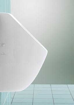 VILLEROY & BOCH SUBWAY pisoár, zadný prívod vody, alpská biela, CeramicPlus 751300R1 Obrázek - fotka