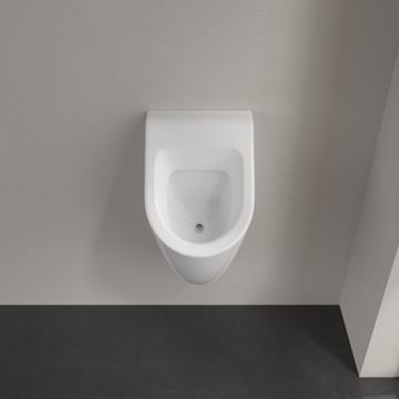 VILLEROY & BOCH SUBWAY pisoár, zadný prívod vody, alpská biela, CeramicPlus 751300R1 Obrázek - fotka
