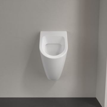 VILLEROY & BOCH SUBWAY pisoár, zadný prívod vody, alpská biela, CeramicPlus 751300R1 Obrázek - fotka