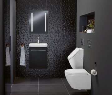 VILLEROY & BOCH VERITY DESIGN 2.0 pisoár, zadný prívod vody, alpská biela 75000101 Obrázek - fotka