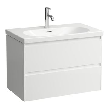 LAUFEN LANI skrinka pod umývadlo 78,4x44,2x51,5 cm, 2 zásuvky, s organizérom, matná biela