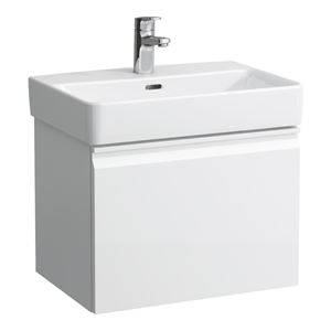 LAUFEN PRO S skrinka pod umývadlo 51x37x39, 2 cm, 1 zásuvka, lesklá biela