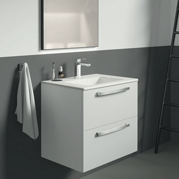 IDEAL STANDARD TEMPO skrinka pod umývadlo 60x44x55 cm, 2 zásuvky, lesklá biela  E3240WG Obrázek - fotka