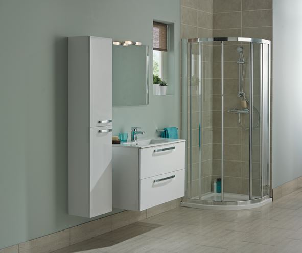 IDEAL STANDARD TEMPO skrinka pod umývadlo 60x44x55 cm, 2 zásuvky, lesklá biela  E3240WG Obrázek - fotka