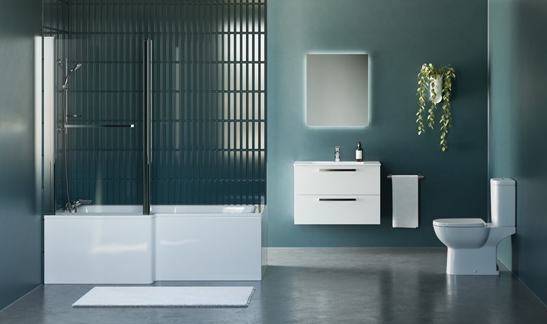 IDEAL STANDARD TEMPO skrinka pod umývadlo 80x44x55 cm, 2 zásuvky, lesklá biela E3242WG Obrázek - fotka