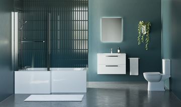 IDEAL STANDARD TEMPO skrinka pod umývadlo 80x44x55 cm, 2 zásuvky, lesklá biela E3242WG Obrázek - fotka