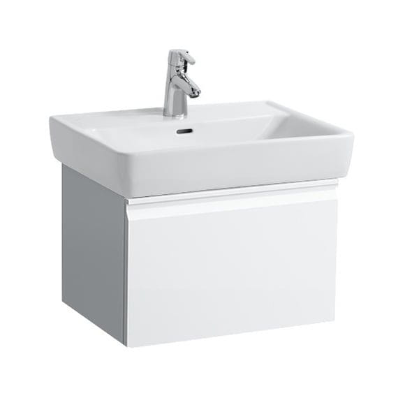 LAUFEN PRE skrinka pod umývadlo 57x45x39 cm, 1 zásuvka, matná biela