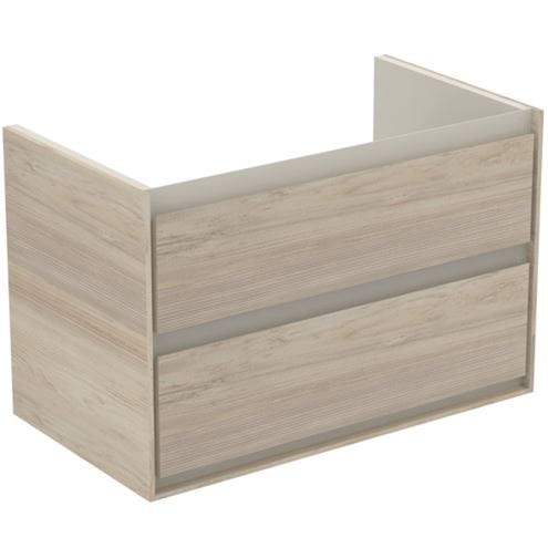 IDEAL STANDARD CONNECT AIR skrinka pod umývadlo 80x44x51,7 cm, 2 zásuvky, svetlá hnedá/svetlá pínia E0819UK Obrázek - Hlavní obrázek