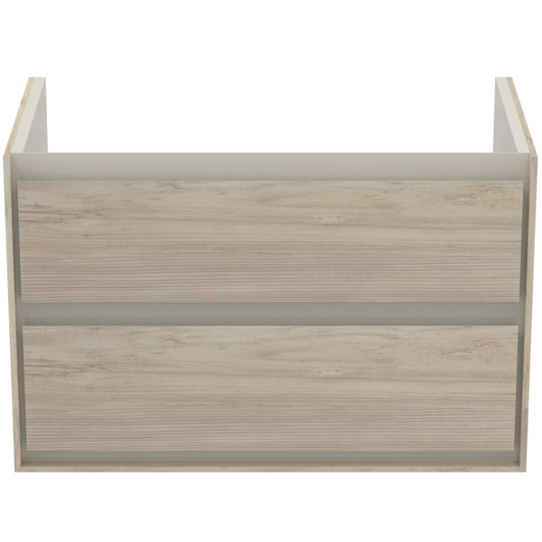 IDEAL STANDARD CONNECT AIR skrinka pod umývadlo 80x44x51,7 cm, 2 zásuvky, svetlá hnedá/svetlá pínia E0819UK Obrázek - fotka