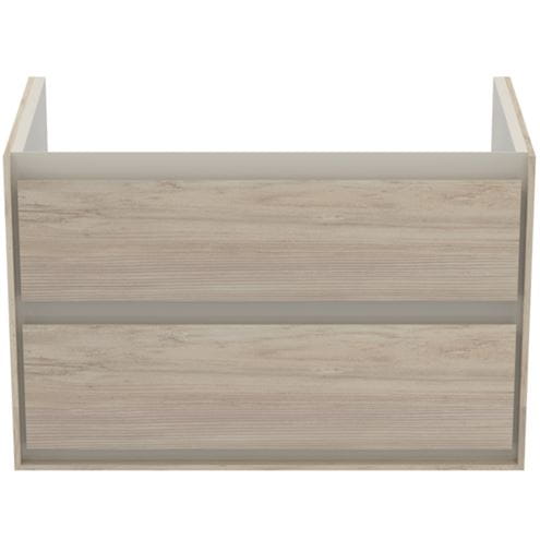 IDEAL STANDARD CONNECT AIR skrinka pod umývadlo 80x44x51,7 cm, 2 zásuvky, svetlá hnedá/svetlá pínia E0819UK Obrázek - fotka