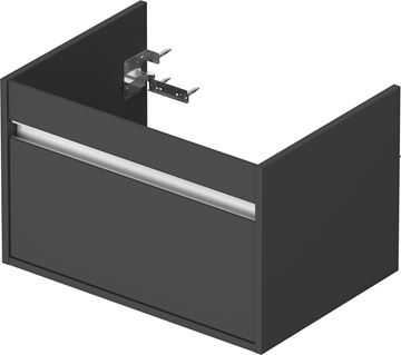 DURAVIT KETHO skrinka pod umývadlo 65x45,5x41 cm, 1 zásuvka, Graphit matt