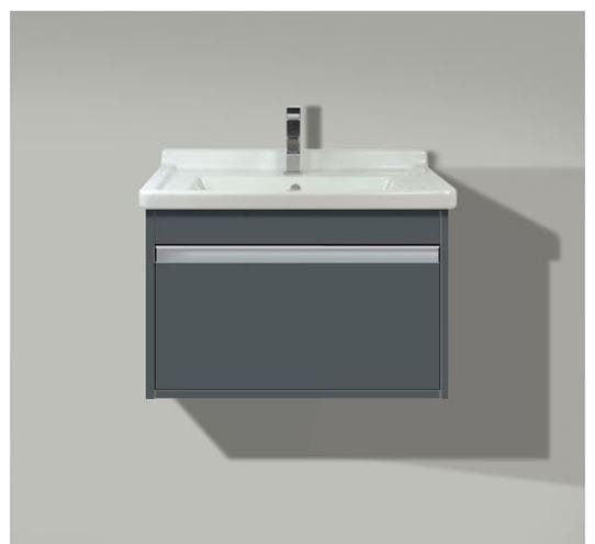 DURAVIT KETHO skrinka pod umývadlo 65x45,5x41 cm, 1 zásuvka, Graphit matt KT666304949 Obrázek - fotka