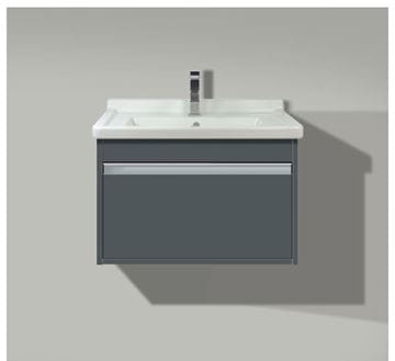 DURAVIT KETHO skrinka pod umývadlo 65x45,5x41 cm, 1 zásuvka, Graphit matt KT666304949 Obrázek - fotka