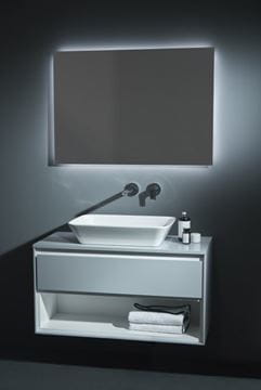 IDEAL STANDARD CONNECT AIR doska pod umývadlo 100,4x44,2x1,8 cm, lesklá šedá E0851EQ Obrázek - fotka