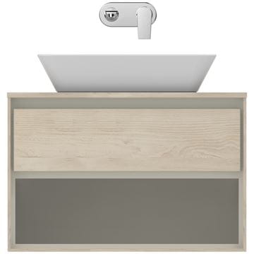 IDEAL STANDARD CONNECT AIR doska pod umývadlo 80,4x44,2x1,8 cm, borovica E0849UK Obrázek - fotka