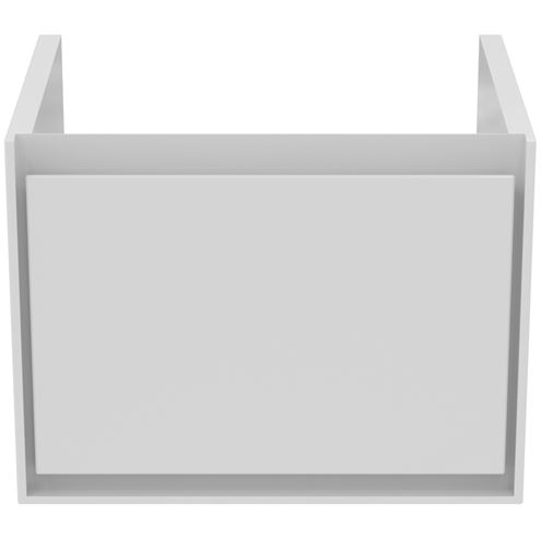 IDEAL STANDARD CONNECT AIR CUBE skrinka pod umývadlo 53x40,9x40 cm, 1 zásuvka, matná biela/lesklá biela E0846B2 Obrázek - fotka
