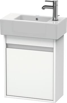 DURAVIT KETHO skrinka pod umývadielko 45x22,5x55 cm, 1 dvierka, pánty vpravo, White matt