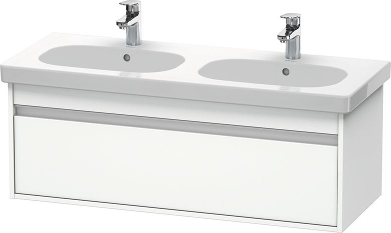 DURAVIT KETHO skrinka pod dvojumývadlo 115x45,5x41 cm, 1 zásuvka, White matt KT666901818 Obrázek - Hlavní obrázek