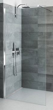 ROTH CARIBA WALK IN CI TWF stena walk-in 90x200 cm, brillant/číre sklo