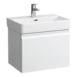 LAUFEN PRO S skrinka pod umývadlo 51x37,2x39,7 cm, 1 zásuvka, lesklá biela