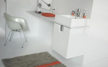 KOLO TWINS skrinka pod umývadlo 60x46x57 cm, 1 dvierka, lesklá biela 89486000 Obrázek - fotka