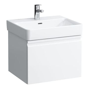 LAUFEN PRO S skrinka pod umývadlo 52x45x39,7 cm, 1 zásuvka, lesklá biela